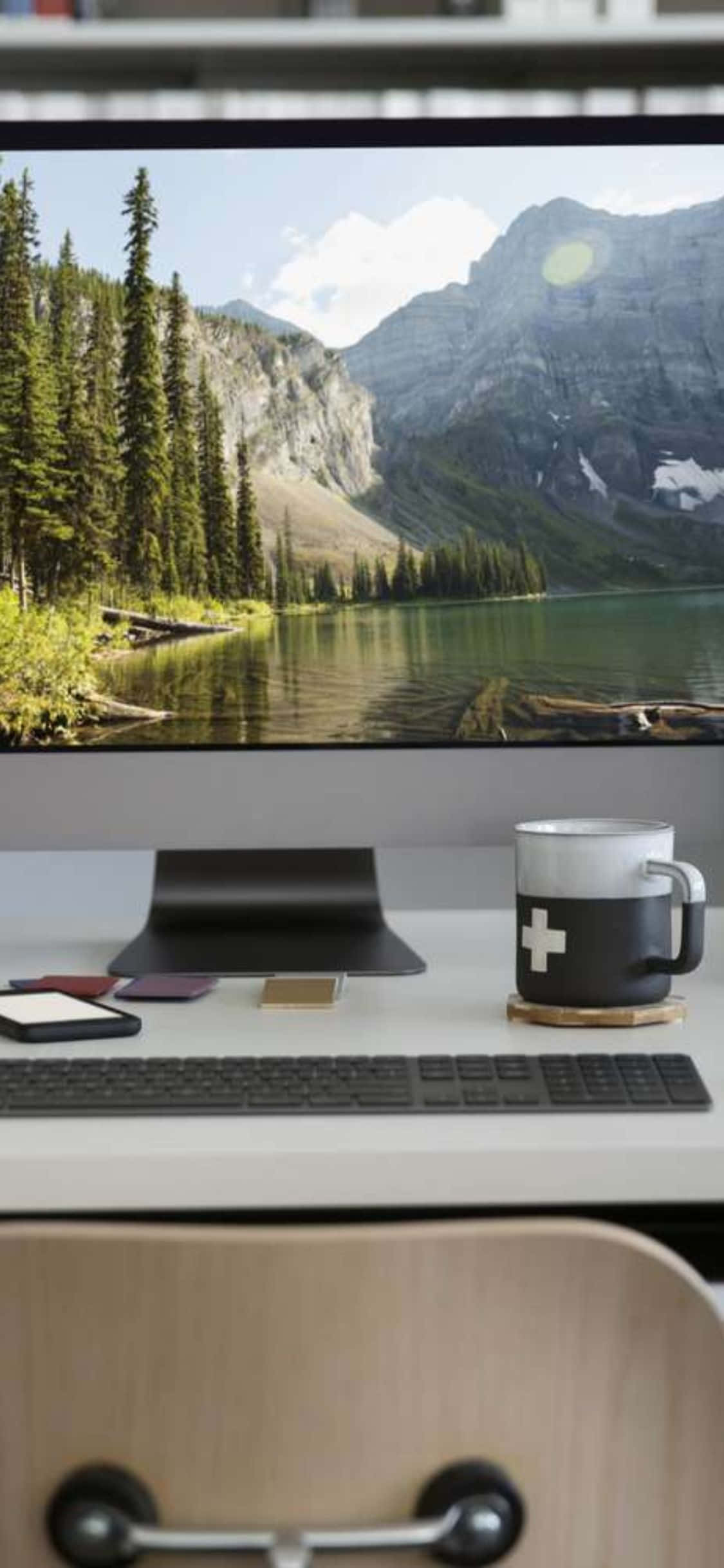 iPhone Xs Monitör Arkaplanı Duvar Kağıdı