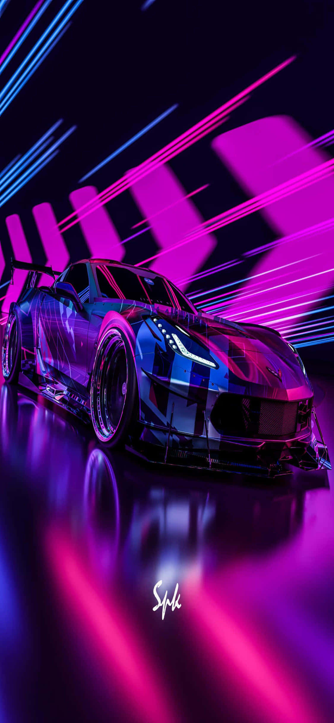 iPhone Xs Need For Speed Heat ile bitiş çizgisine yarışın Duvar Kağıdı
