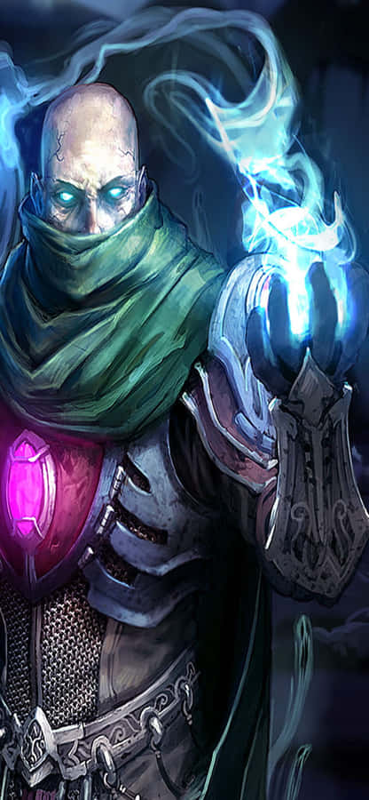 iPhone Xs Runescape Arka Planı Güçlerini Gösteren Nomad Duvar Kağıdı