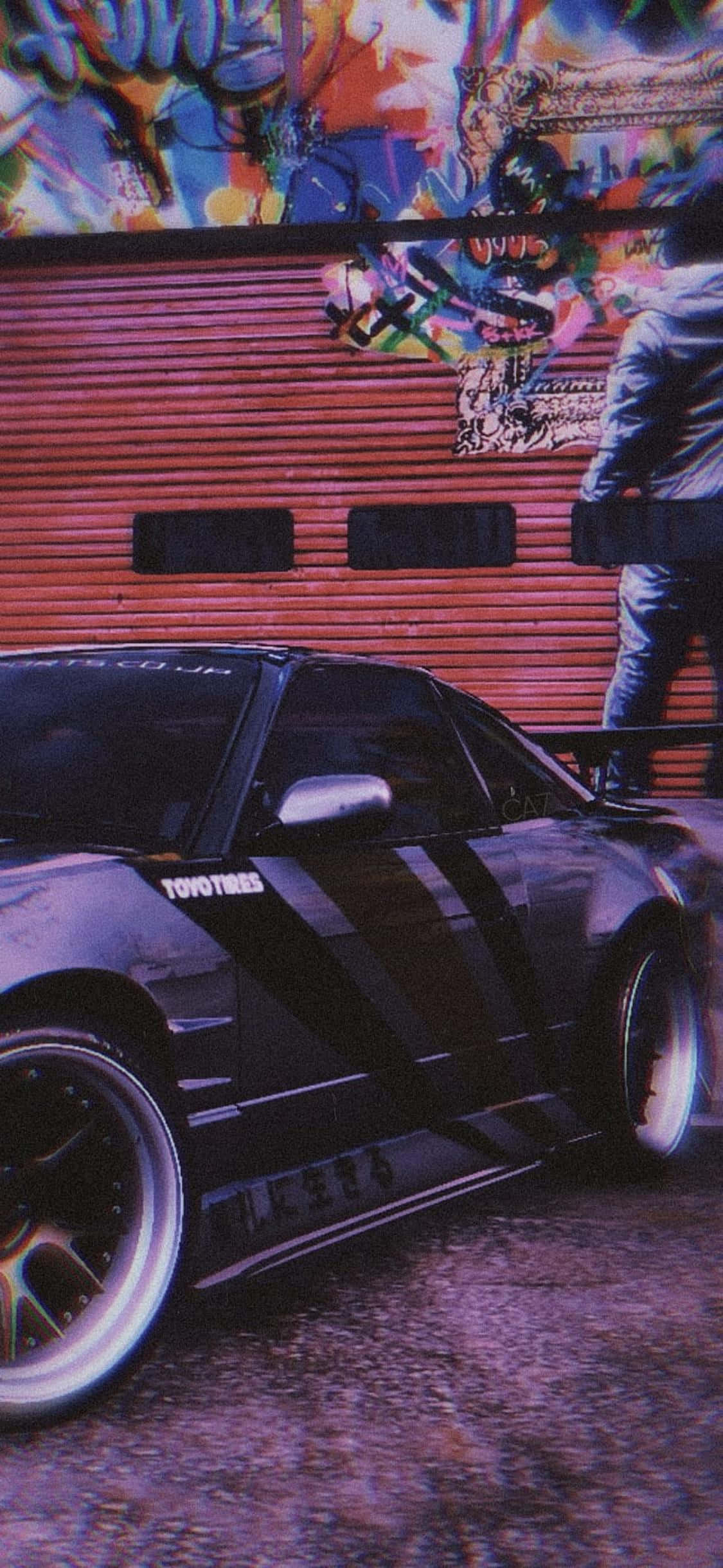 iPhone Xs'te Need For Speed Heat ile hızlı tempolu yarış adrenalininizi alın. Duvar Kağıdı