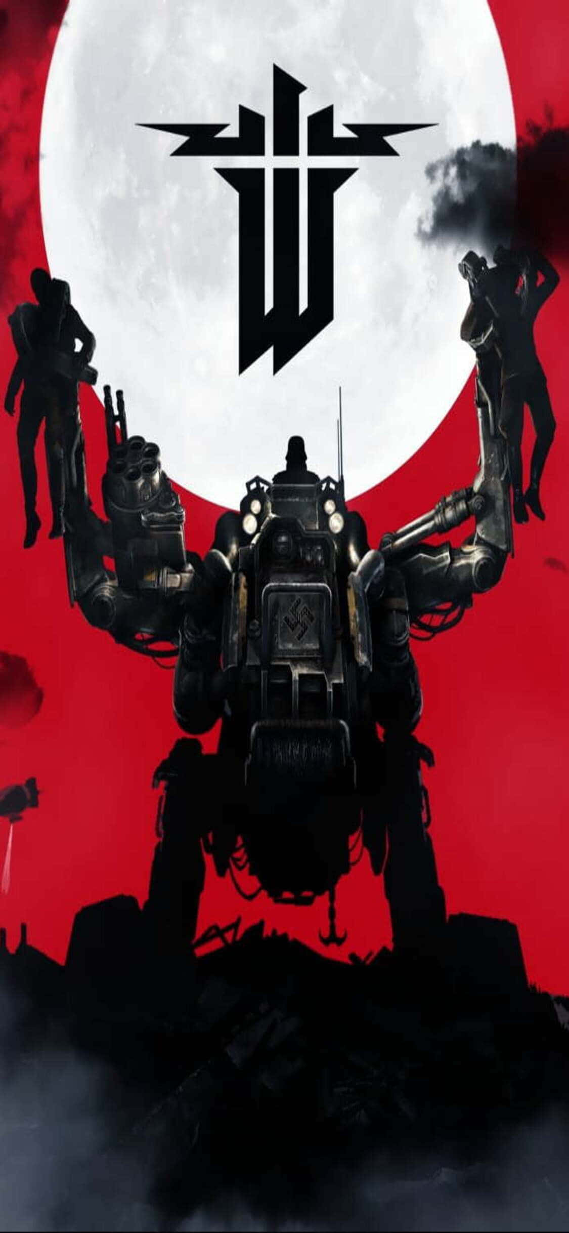 iPhone Xs'te Wolfenstein II ile İçinizdeki Kahramanı Ortaya Çıkarın Duvar Kağıdı