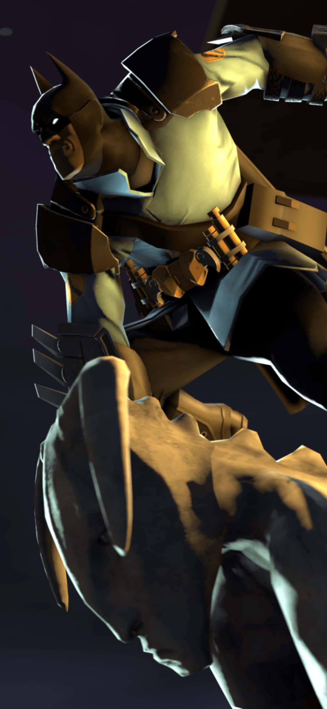 iPhone XS Team Fortress 2 Batman Arkham Maskesi Arkaplanı Duvar Kağıdı