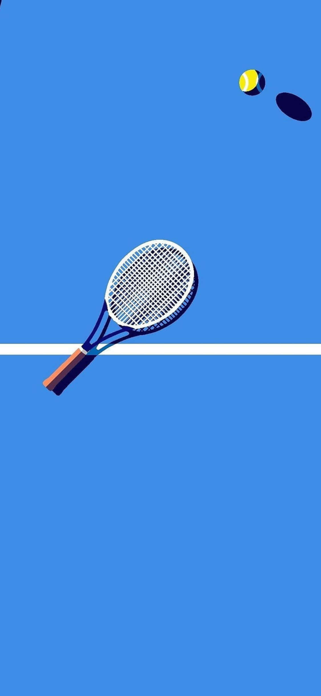 iPhone Xs Tenis Arka Planı Duvar Kağıdı
