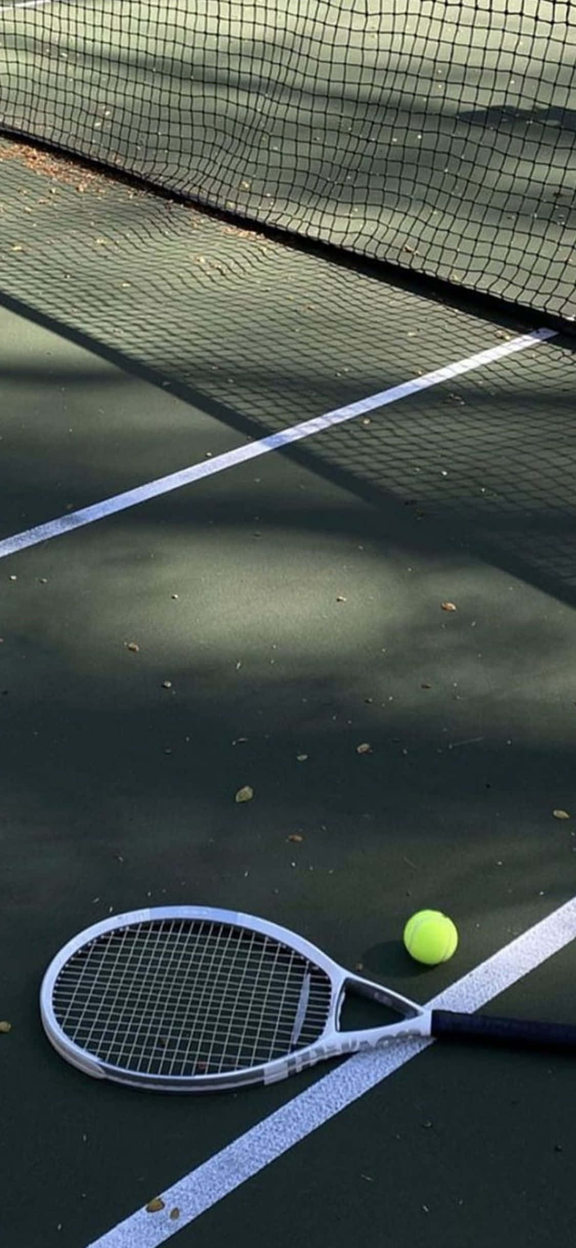 iPhone Xs Tenis Arka Planı Duvar Kağıdı