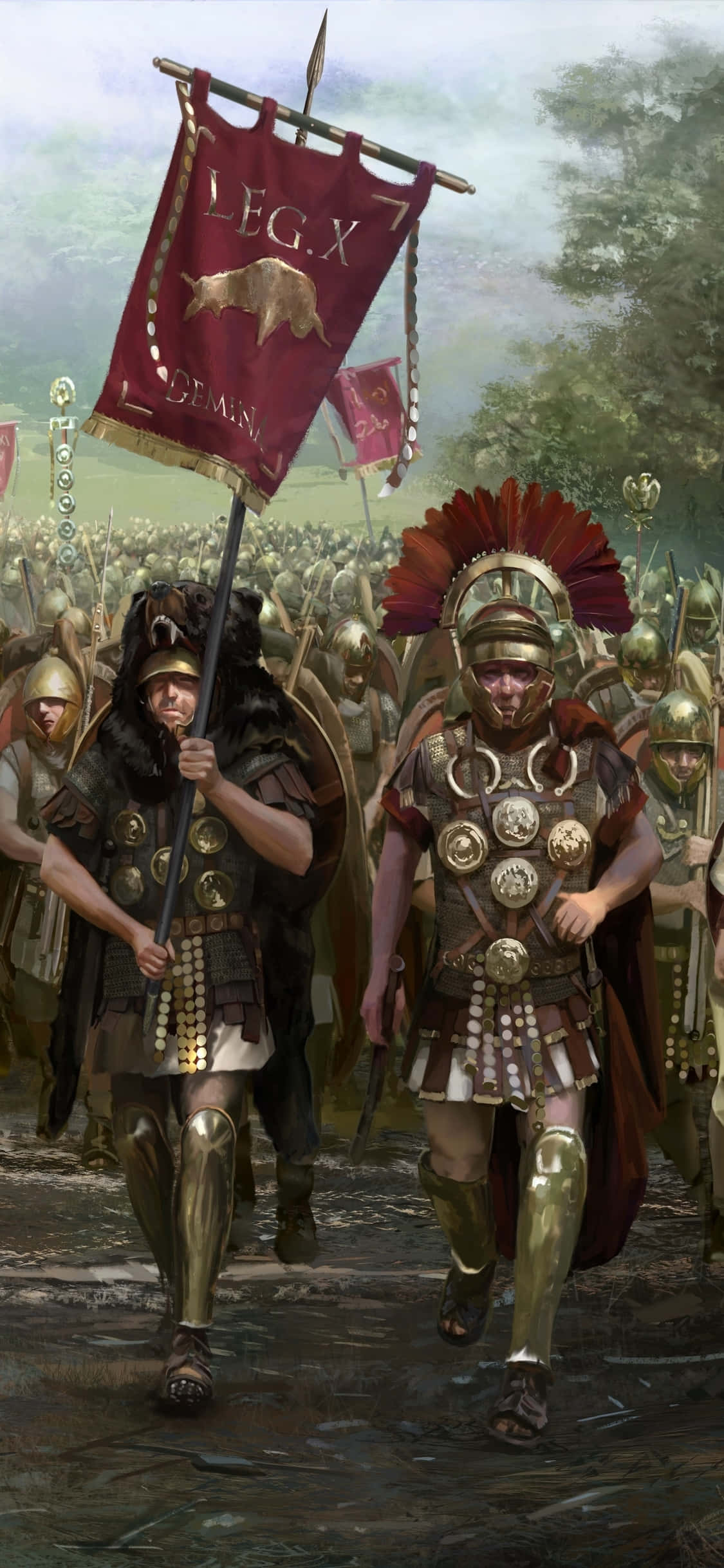 iPhone Xs Total War Rome 2 ile Roma İmparatorluğu'nu fethedin Duvar Kağıdı
