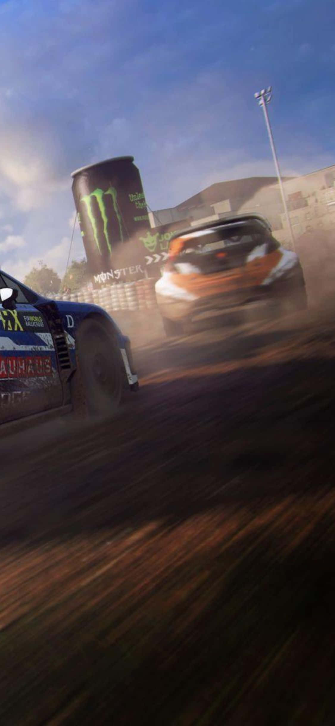 iPhone Xs ve Dirt Rally ile Yarışa Katıl Duvar Kağıdı