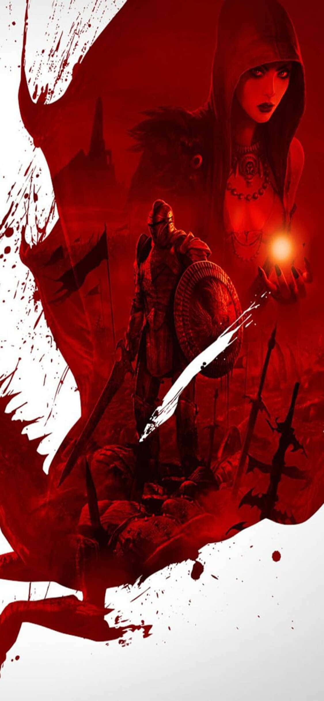 iPhone XS ve Dragon Age Inquisition ile Bir Fantezi Dünyasına Adım Atın Duvar Kağıdı