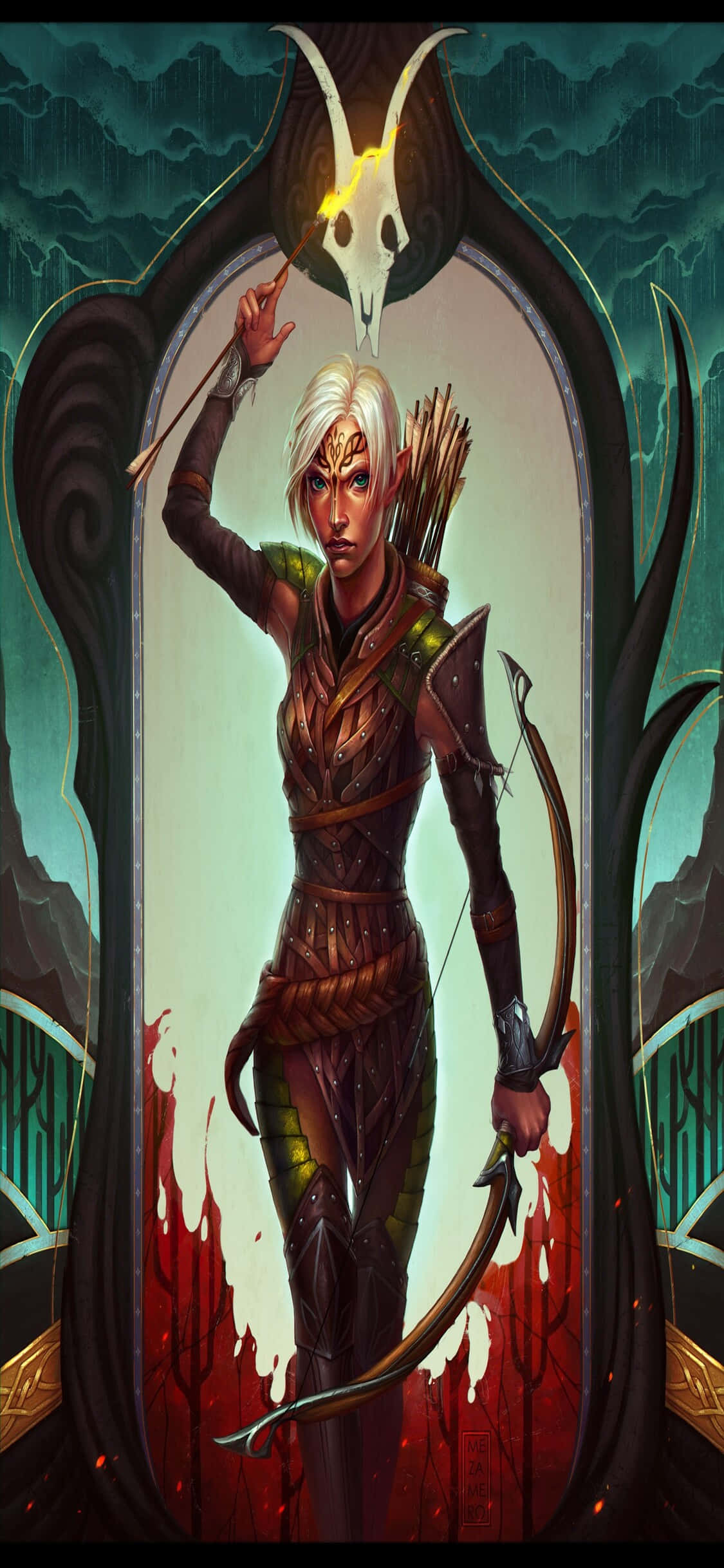 iPhone Xs ve Dragon Age Inquisition ile epik bir maceraya hazır olun Duvar Kağıdı