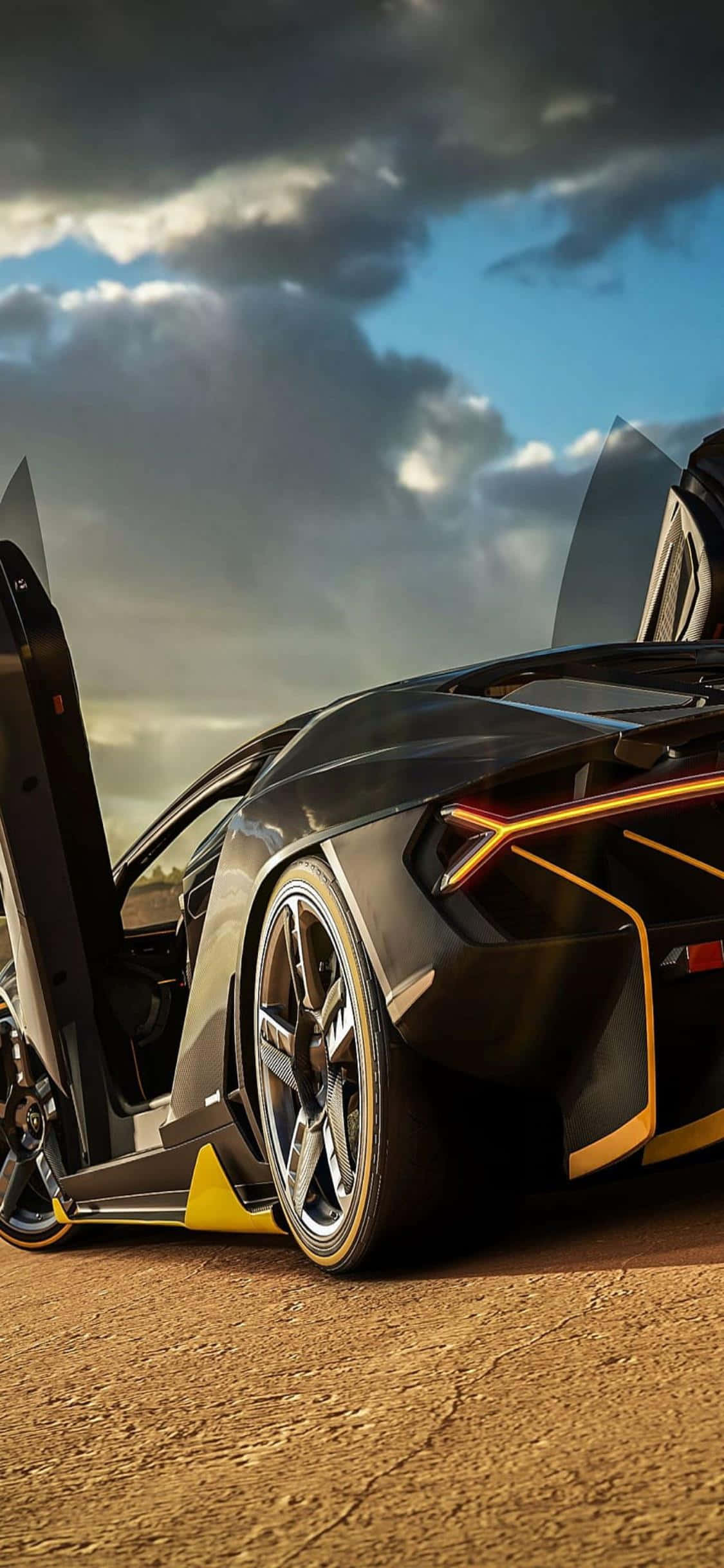 iPhone Xs ve Forza Horizon 4 ile Nihai Yarış Deneyimini Yakalayın Duvar Kağıdı