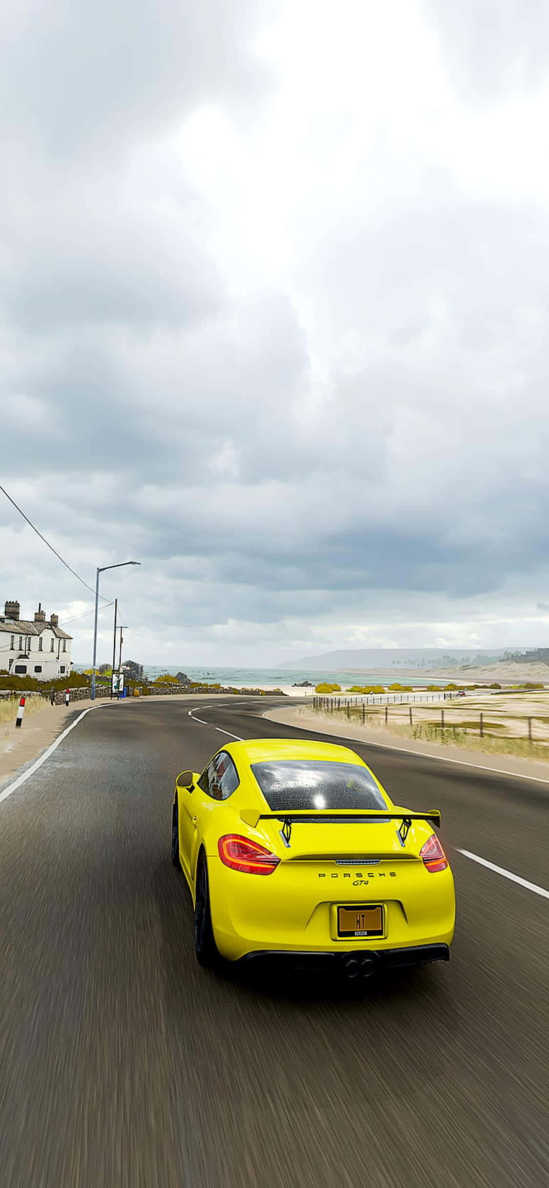 iPhone Xs ve Forza Horizon 4 ile Yarış Oyununu Daha Önce Hiç Olmadığı Gibi Deneyimleyin Duvar Kağıdı