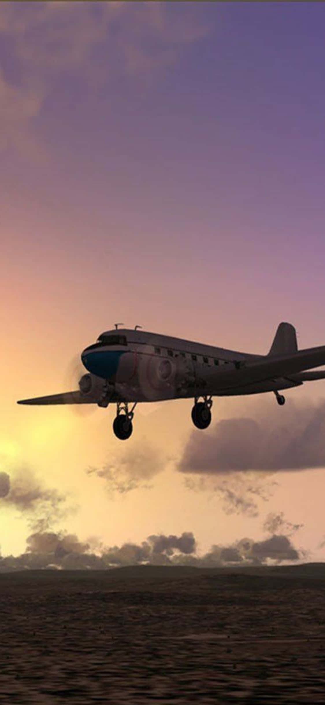 iPhone Xs ve Microsoft Flight Simulator ile gökyüzünü fethedin Duvar Kağıdı