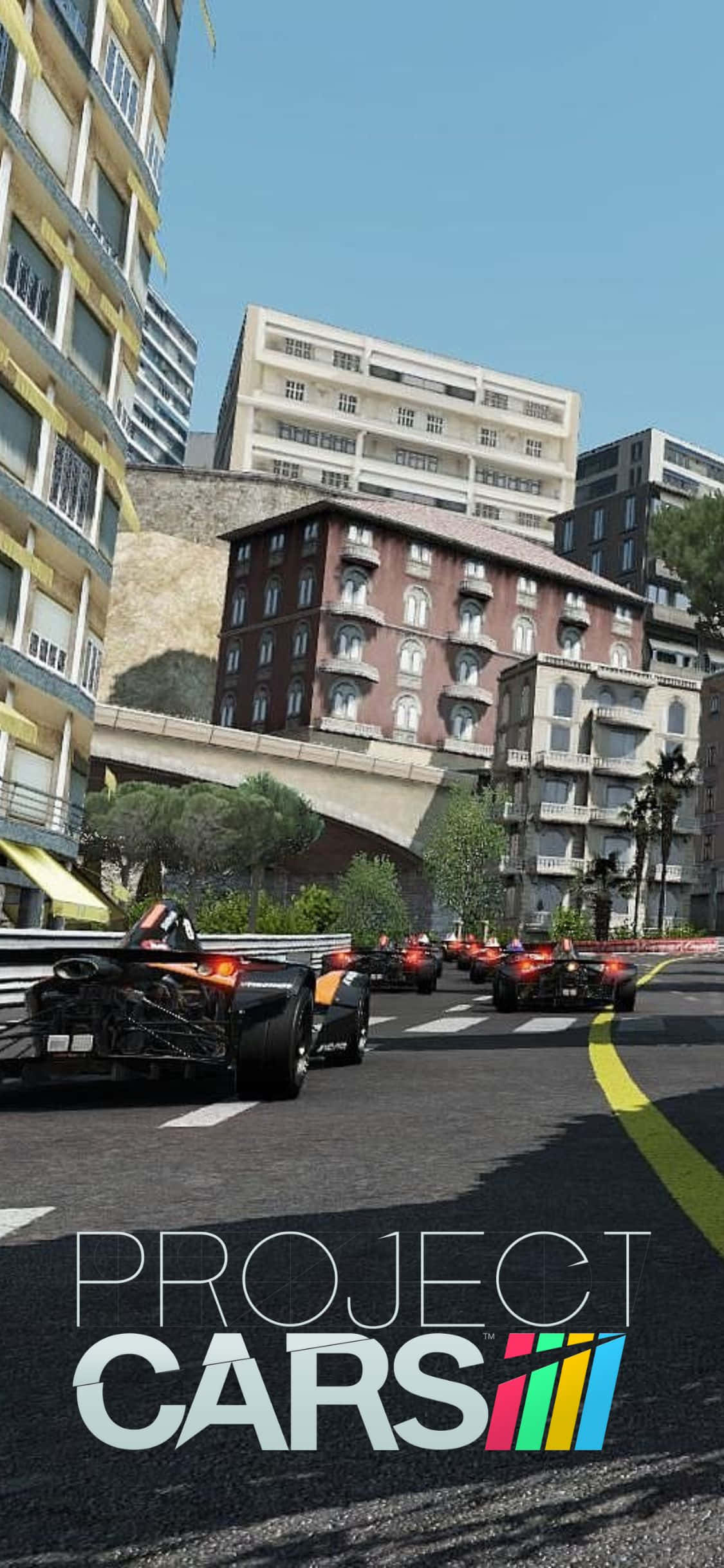 iPhone XS ve Project Cars ile Geleceğe Doğru Yarışın Duvar Kağıdı