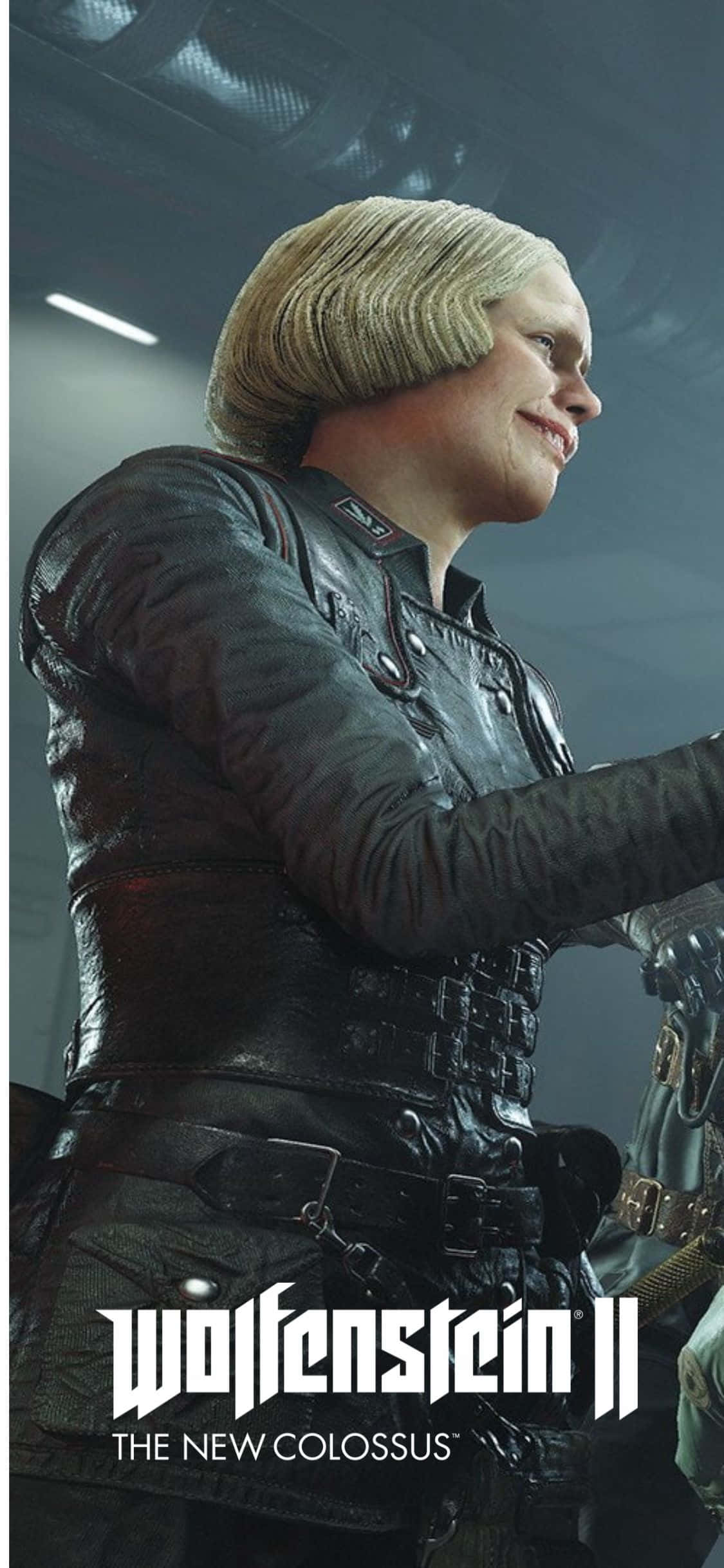 iPhone XS Wolfenstein II Irene Engel Anlaşma Arka Planı Duvar Kağıdı