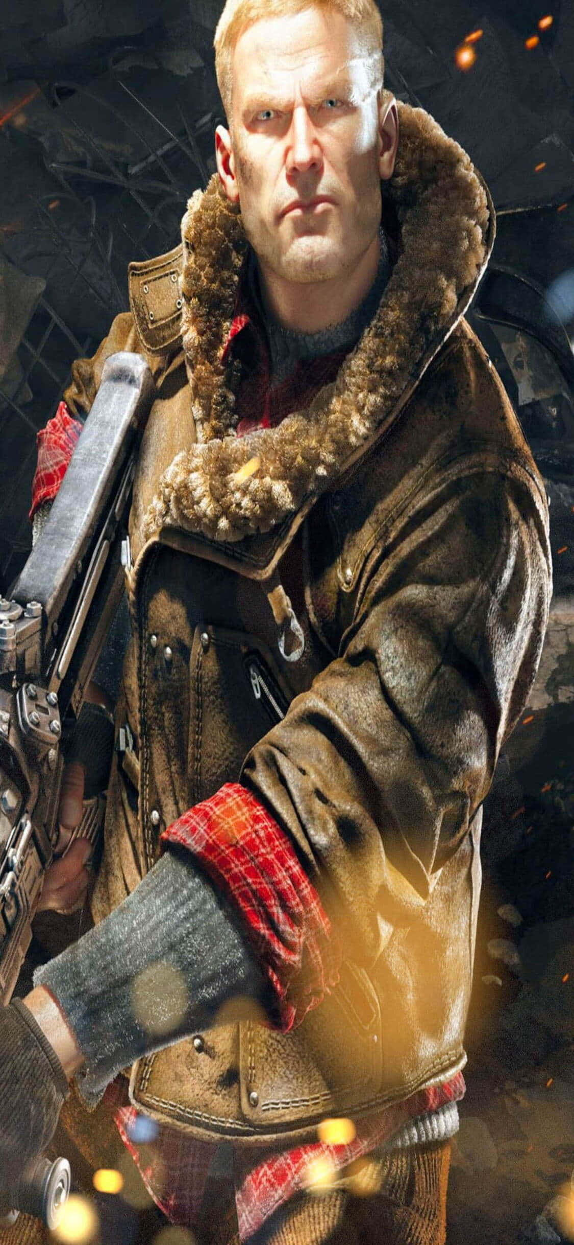 iPhone Xs Wolfenstein II Savaş Duvar Kağıdı