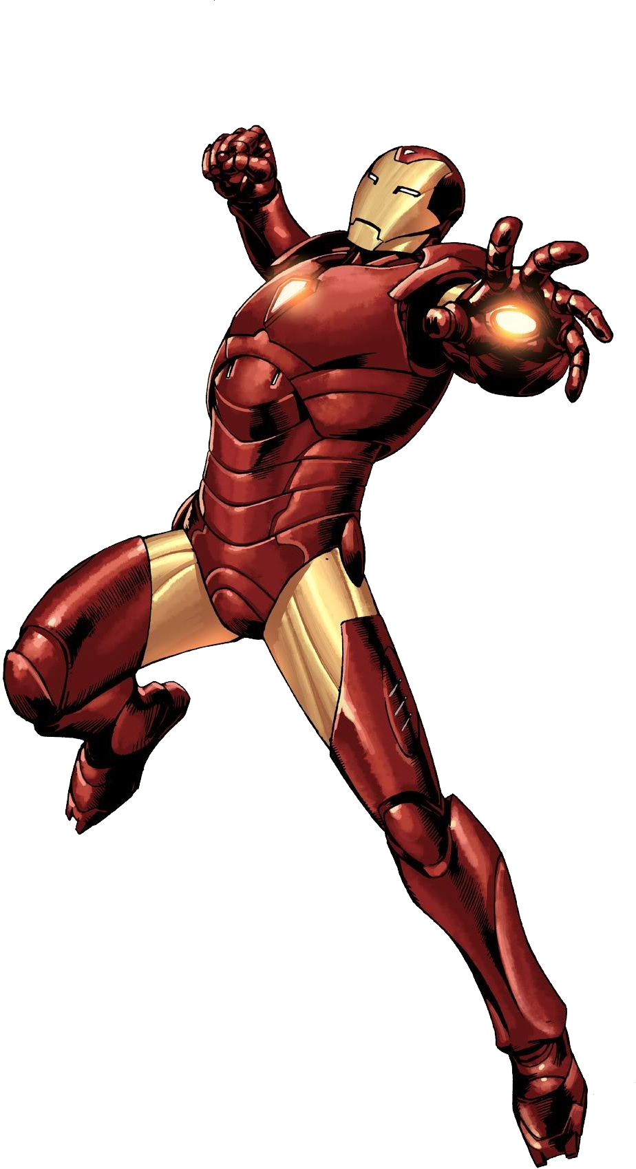 Iron Man Aksiyon Pozu Duvar Kağıdı
