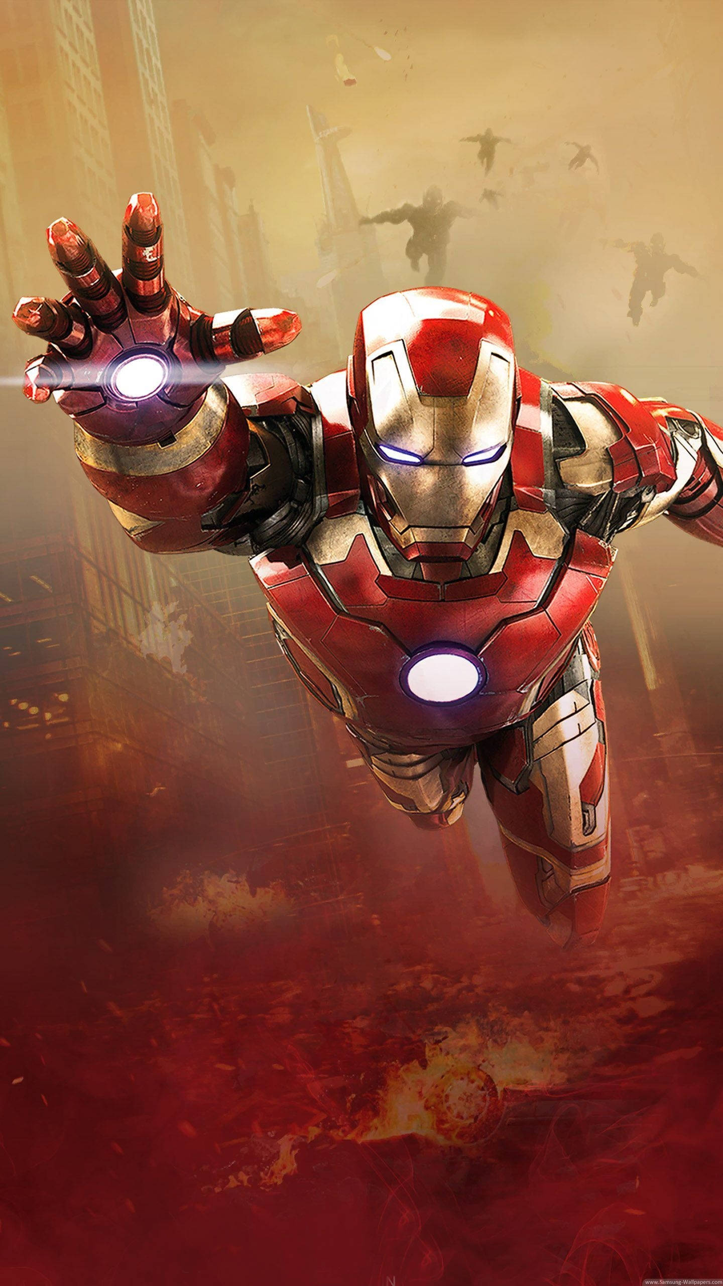 Iron Man Film Posteri Telefon Duvar Kağıdı