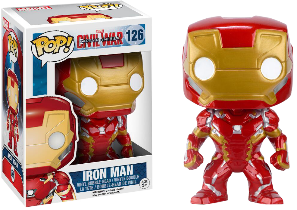 Iron Man Funko Pop Vinyl Figür Duvar Kağıdı