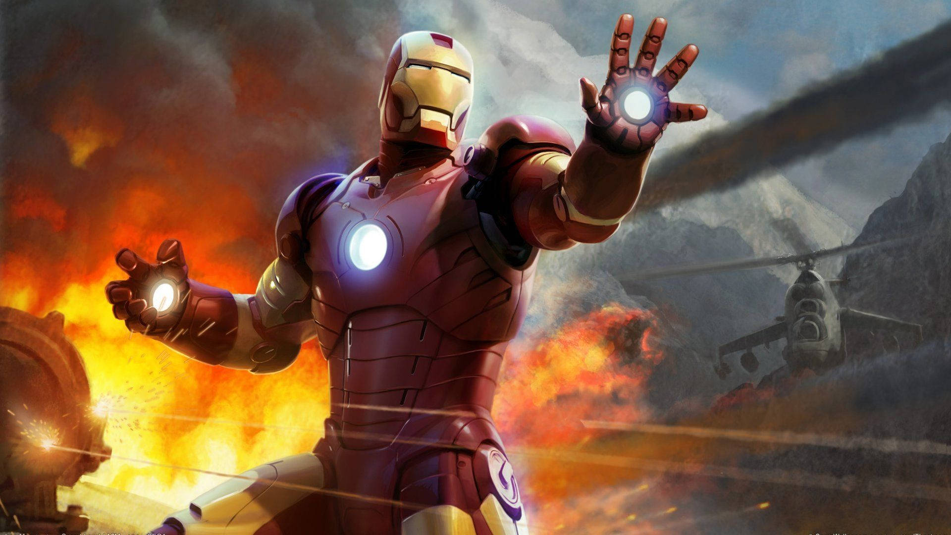 Iron Man Yenilmezler duvar kağıdı