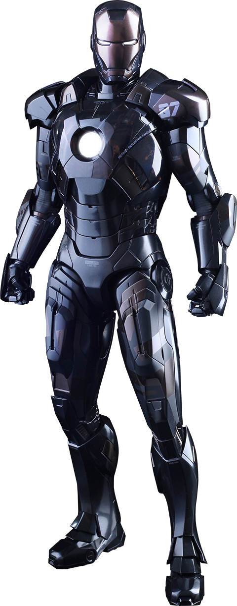 Iron Man Zırhı Ayakta Duruş Duvar Kağıdı