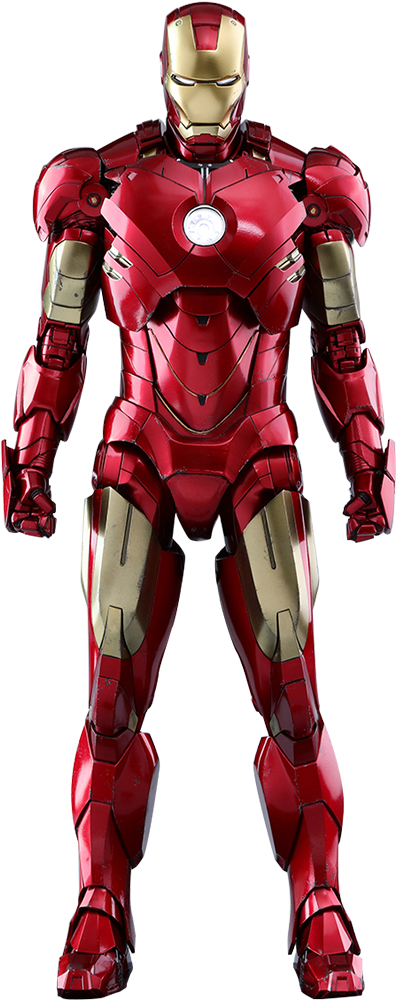 Iron Man Zırhı Duruş Pozu Duvar Kağıdı
