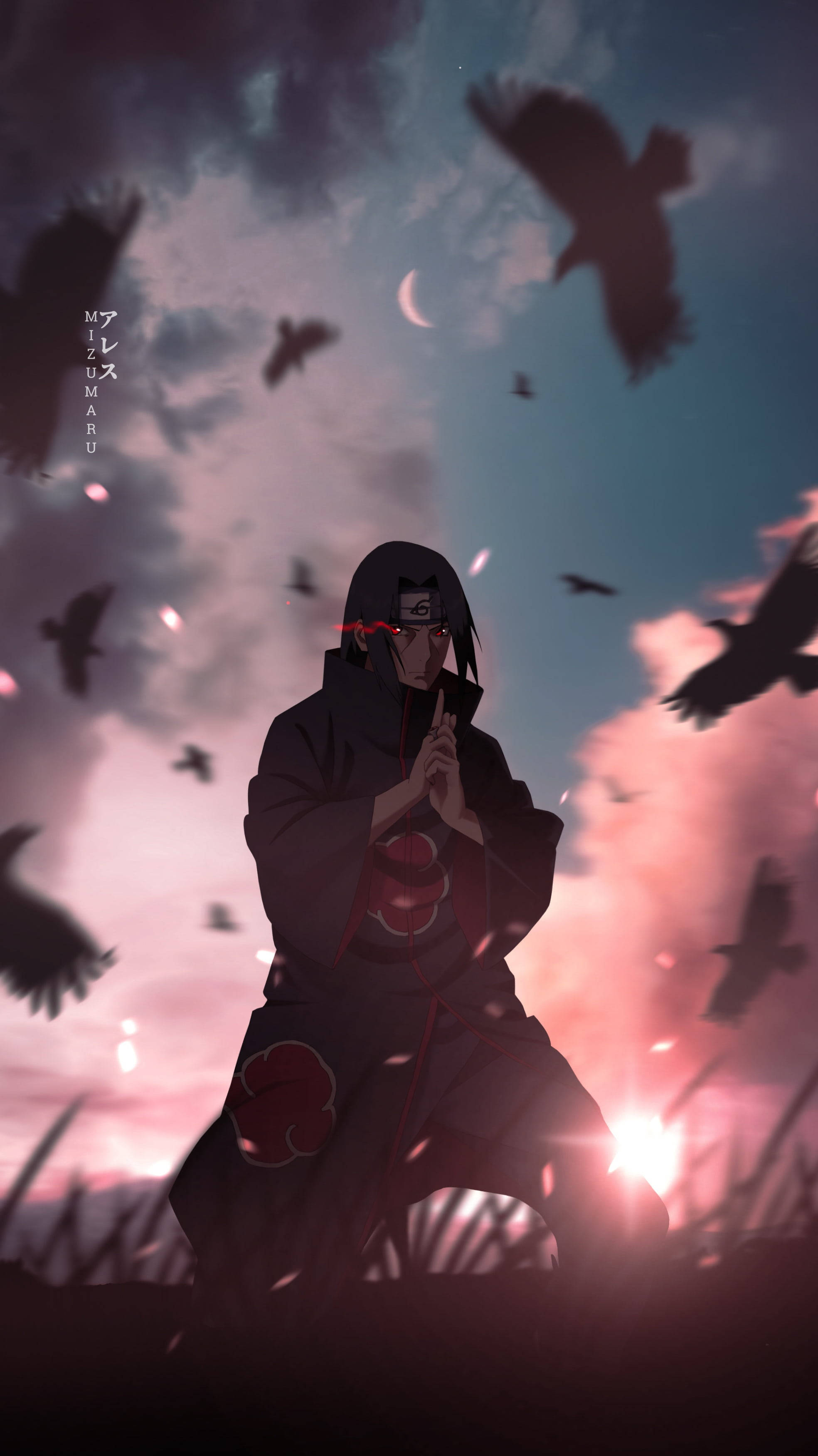 Itachi Naruto Mobil 4K Duvar Kağıdı