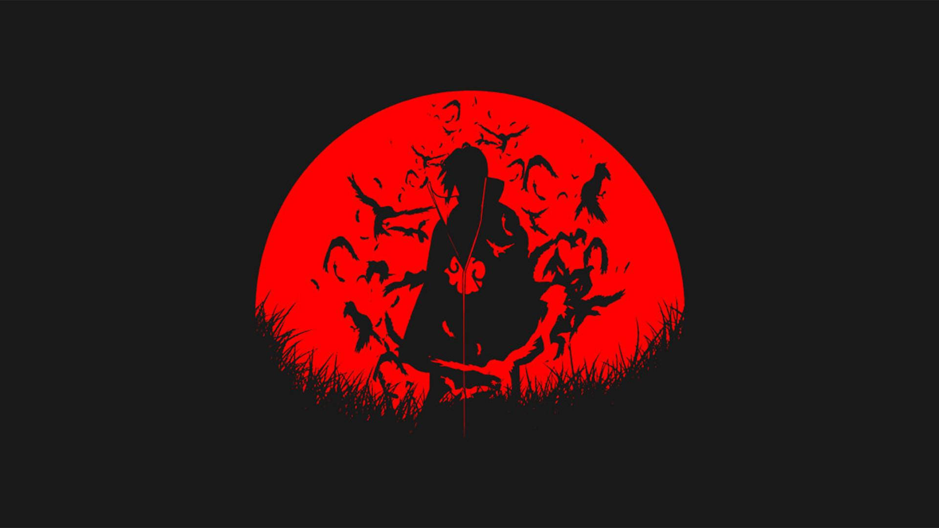 Itachi Silüeti Akatsuki PC Duvar Kağıdı