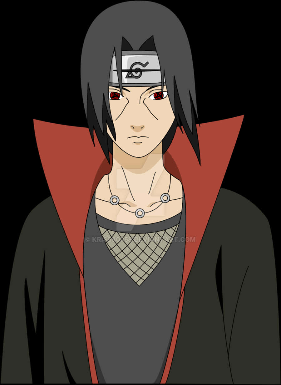 Itachi Uchiha Anime Portresi Duvar Kağıdı