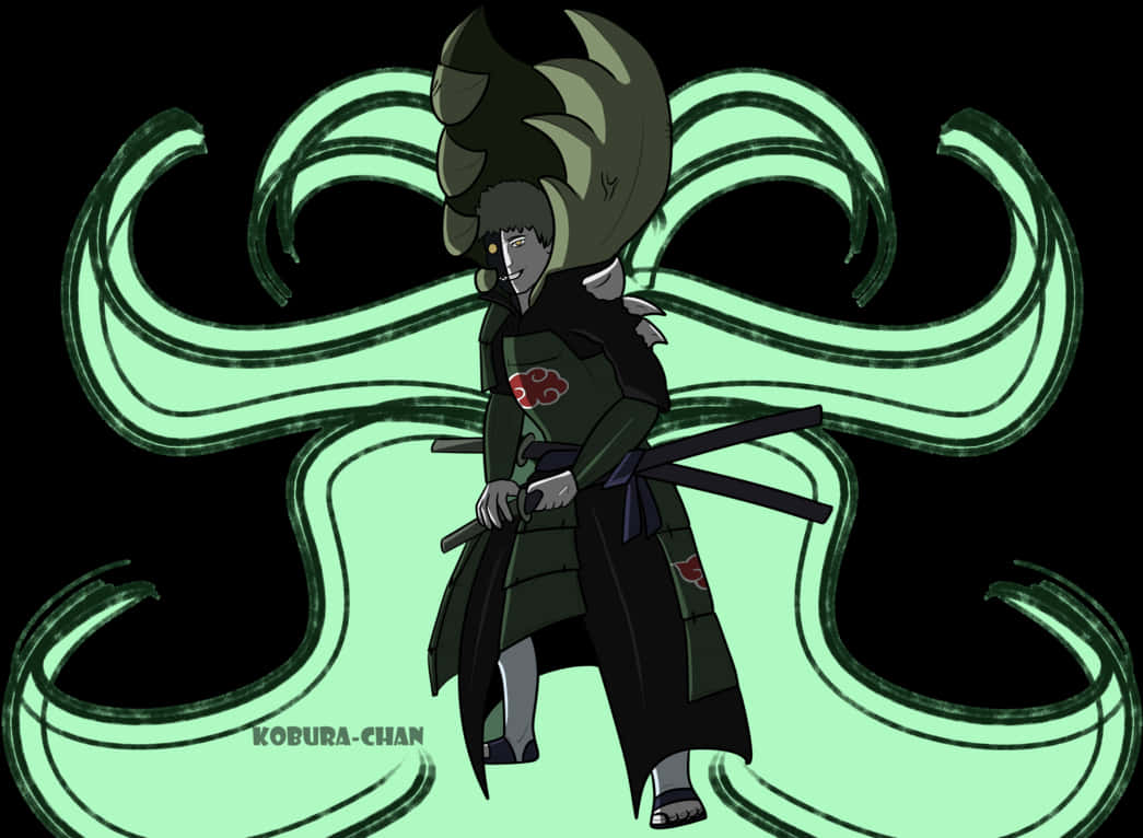 Itachi Uchiha Susanoo Çizimi Duvar Kağıdı