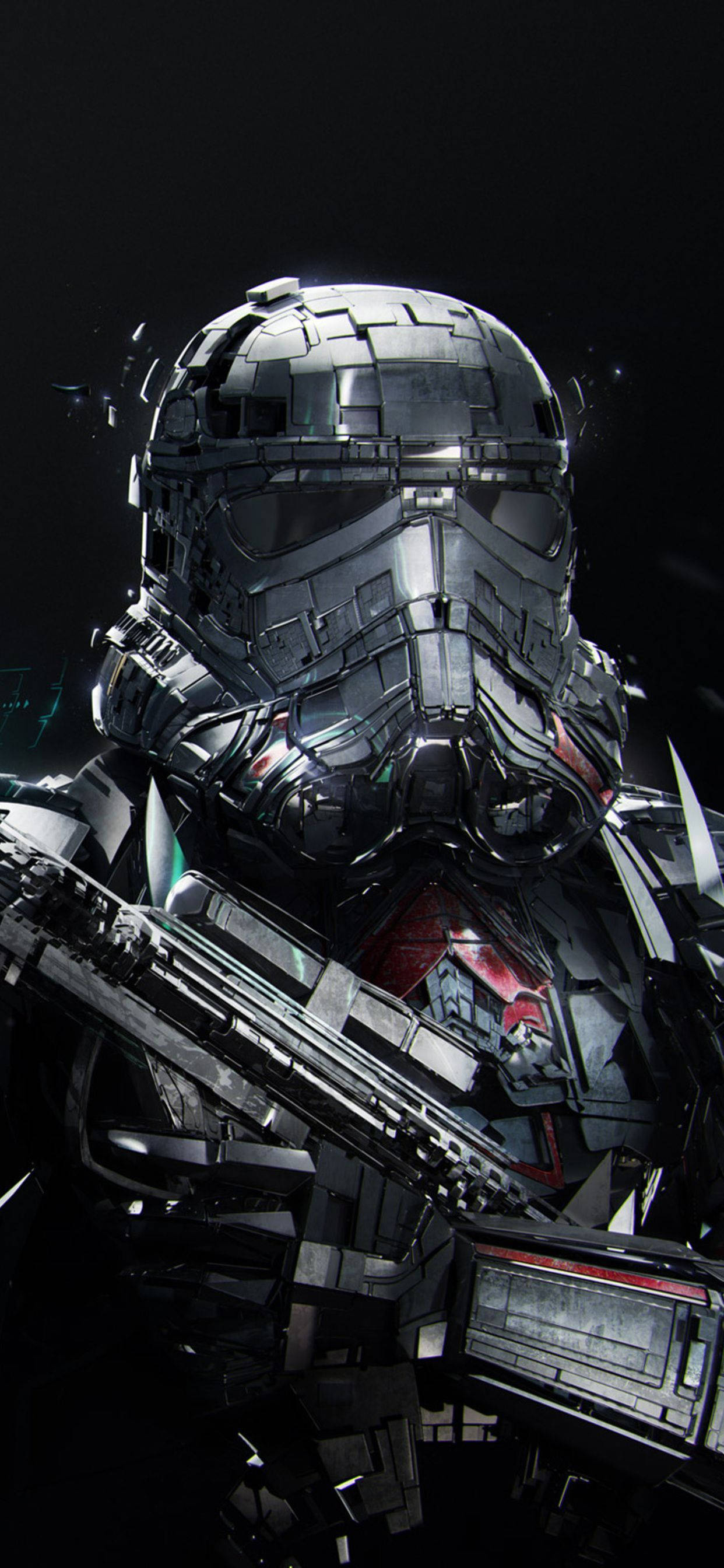 İyi Silahlanmış Stormtrooper Star Wars 4K iPhone Duvar Kağıdı