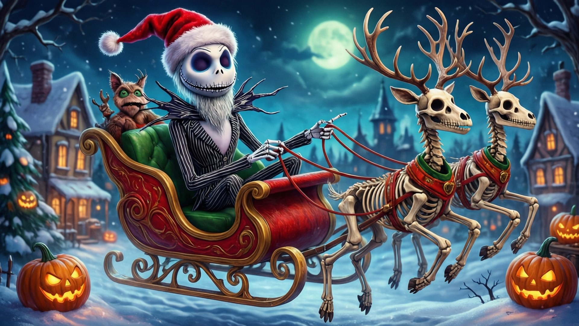 Jack'in Noel Karması Duvar Kağıdı