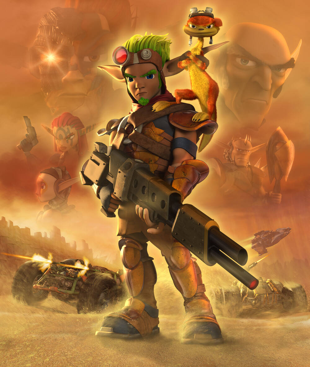 Jak 3 Aksiyon-Macera Duvar Kağıdı