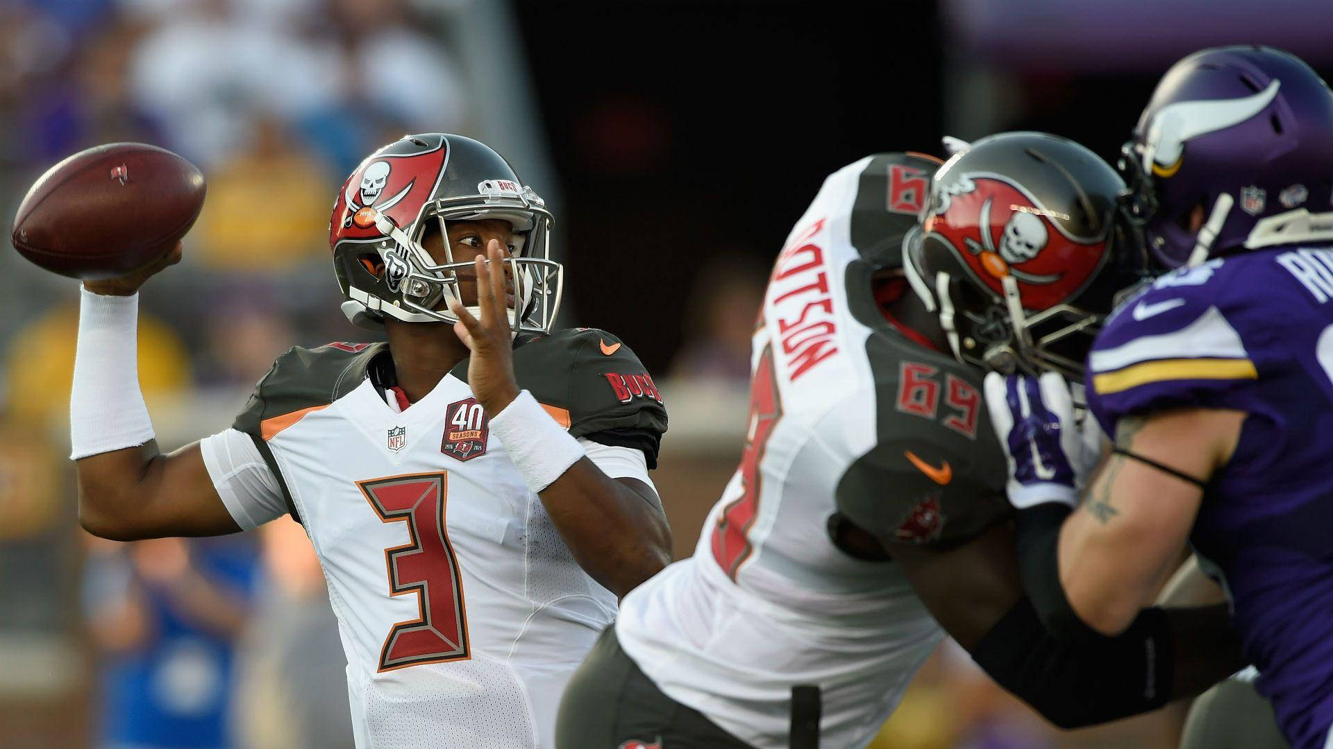 Jameis Winston Üstün Futbol Oyuncusu Duvar Kağıdı