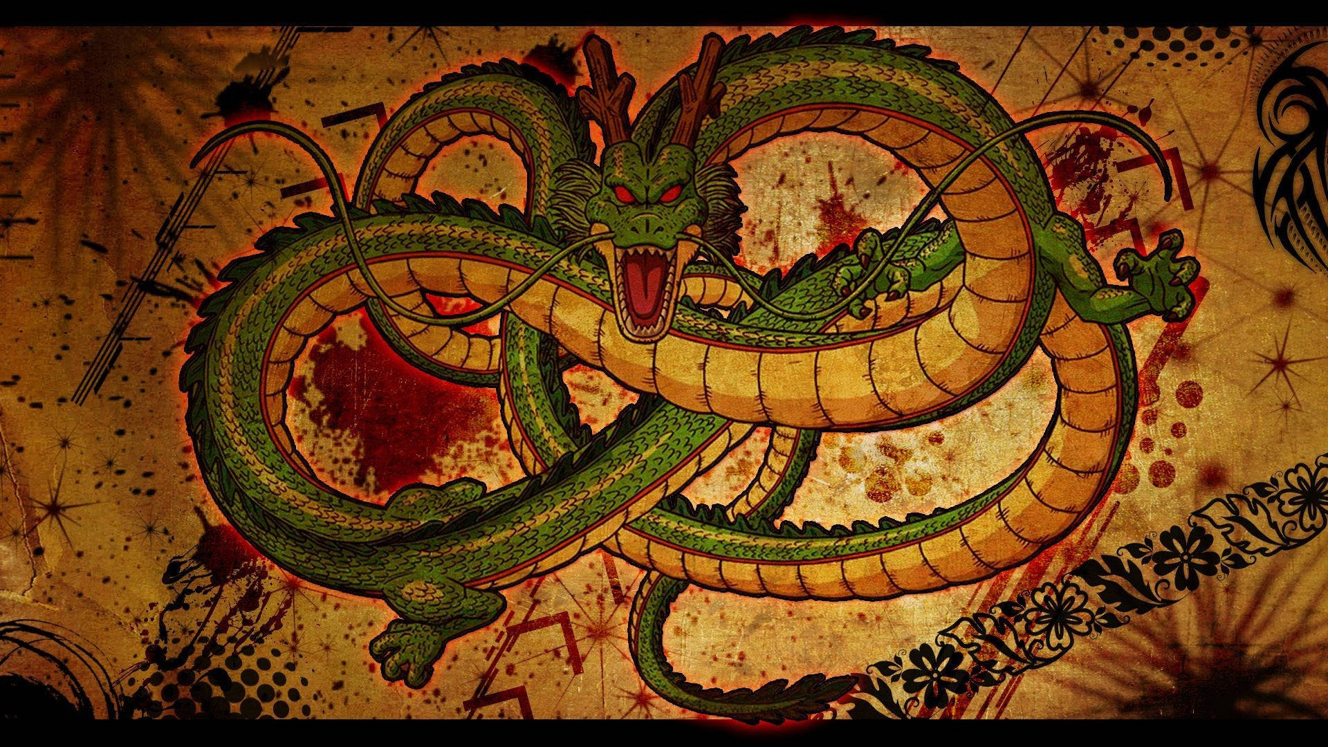 Japon Ejderhası PC Shenron DBZ Duvar Kağıdı