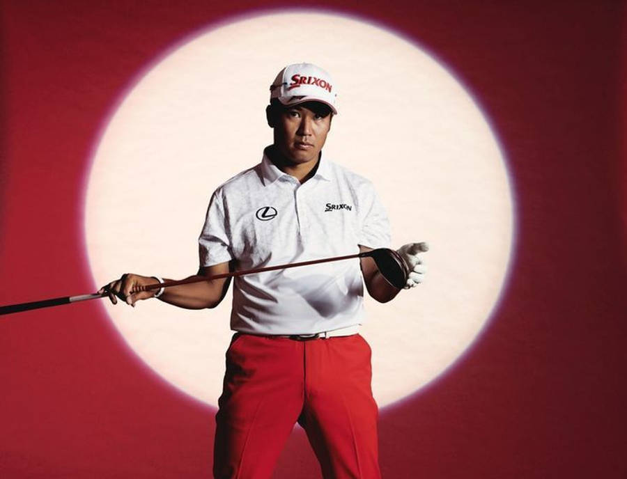 Japon Golfçü Hideki Matsuyama Spot Işığında Duvar Kağıdı