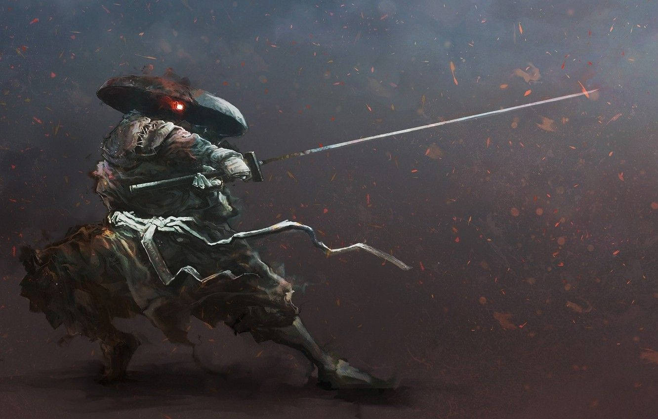 Japon Samuray Ronin Duvar Kağıdı