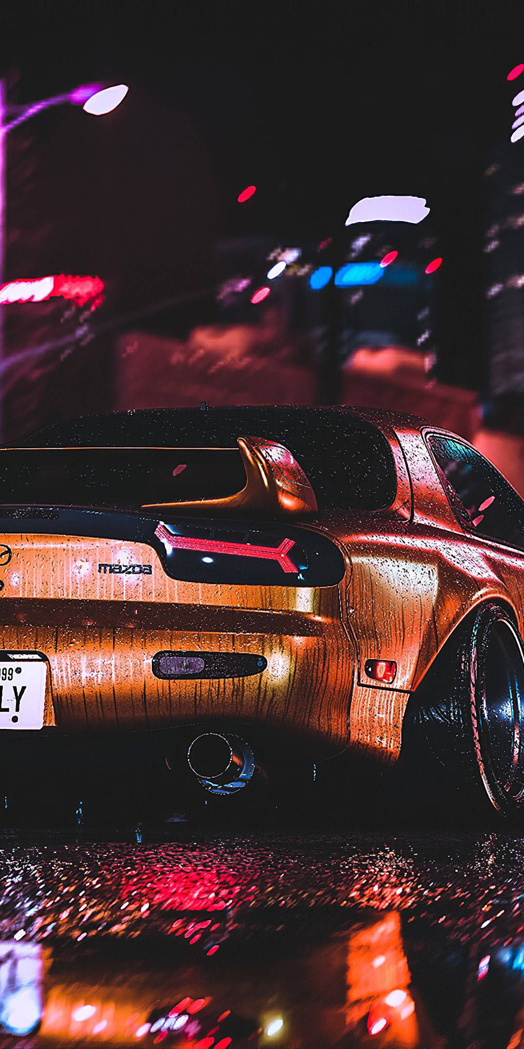 JDM Araçları Estetik Yakın Çekim Duvar Kağıdı