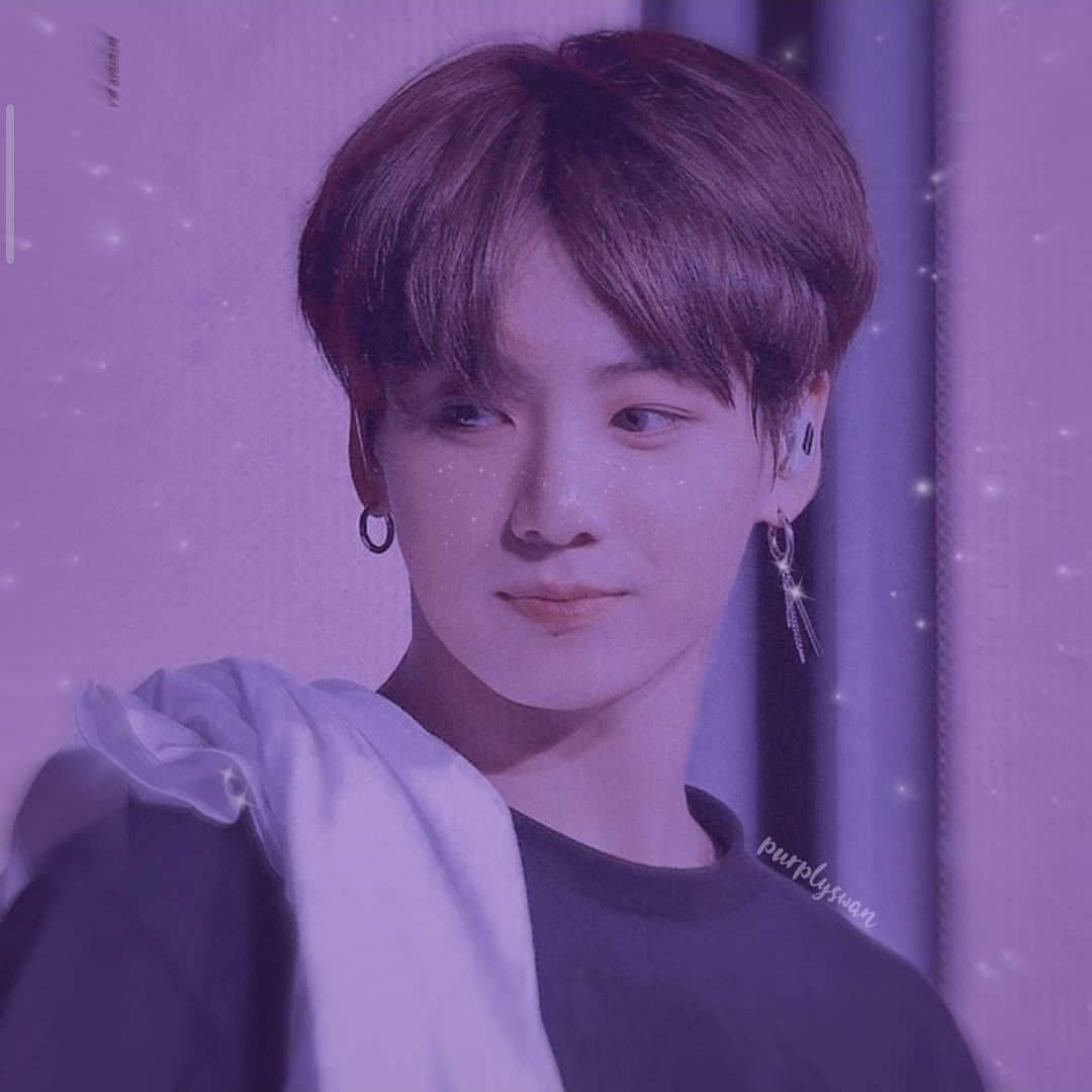 Jeon Jungkook pastel mor duvar kağıdı — Pastel mor GIF Duvar Kağıdı