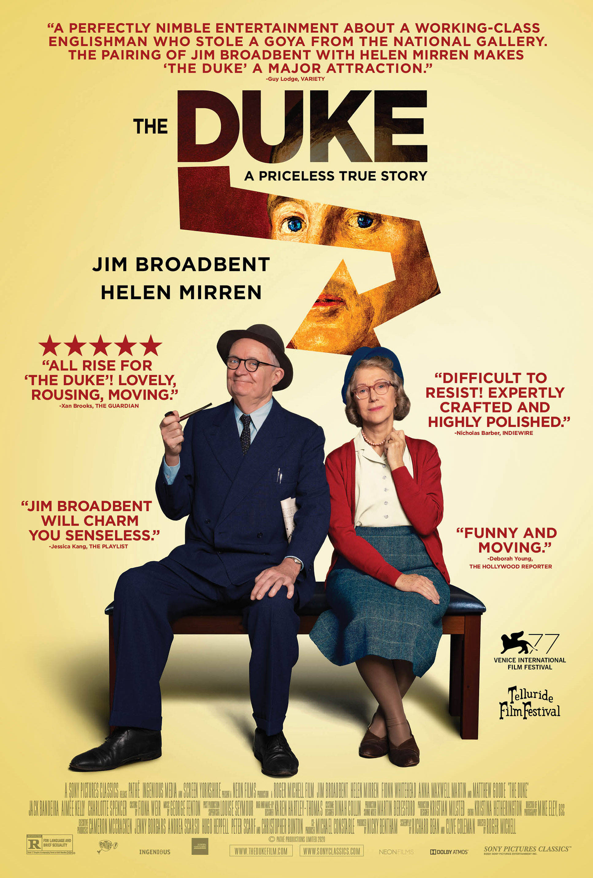 Jim Broadbent The Duke Film Posteri Duvar Kağıdı