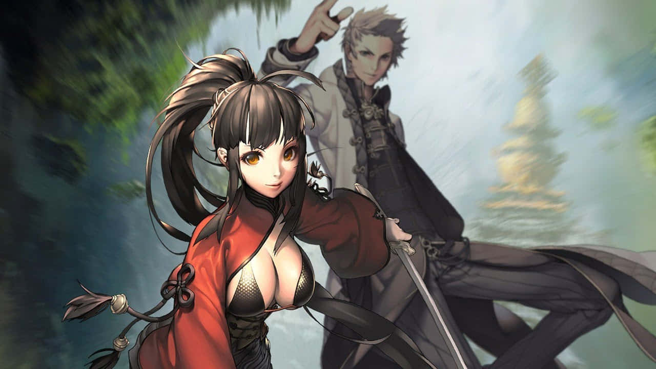 Jin Suikastçı Kadın Blade And Soul Anime Duvar Kağıdı