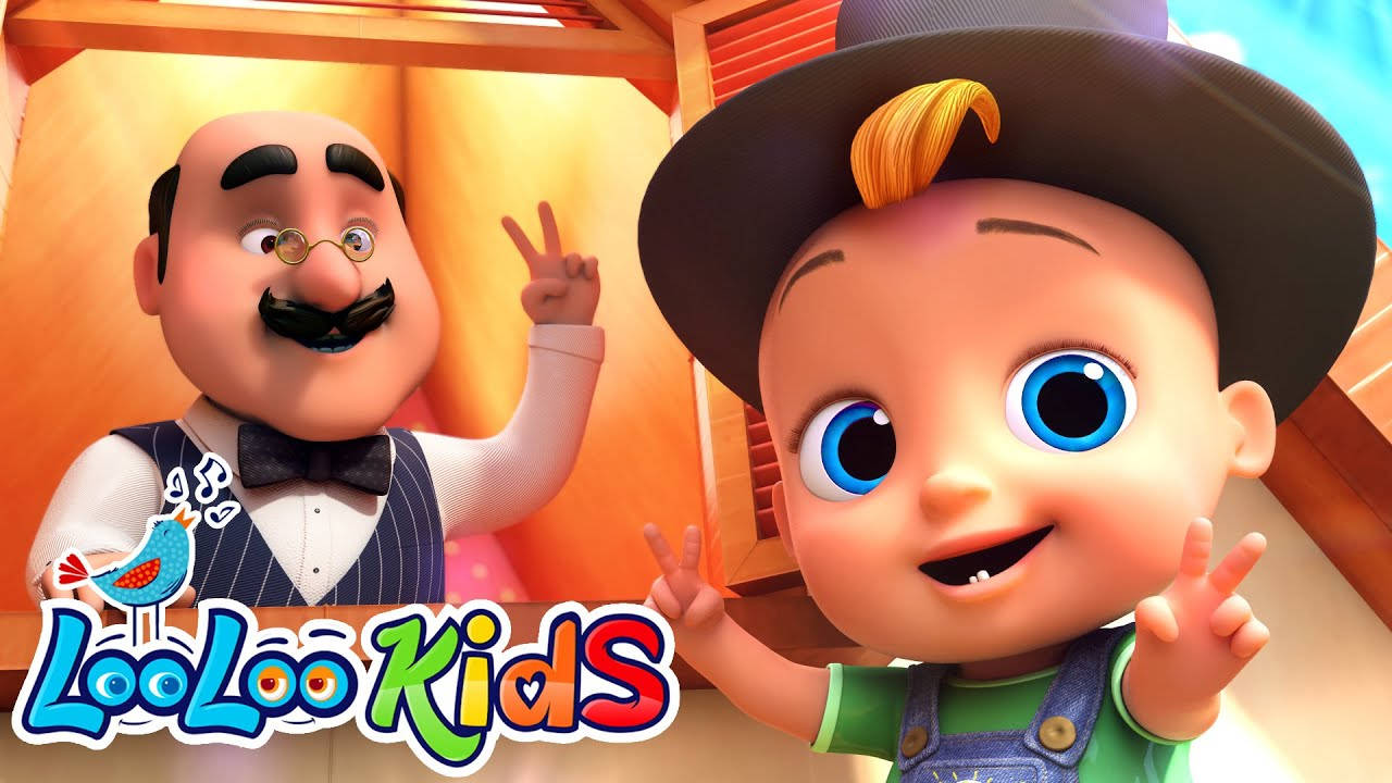 Johnny Şapka Takıyor Looloo Kids Duvar Kağıdı