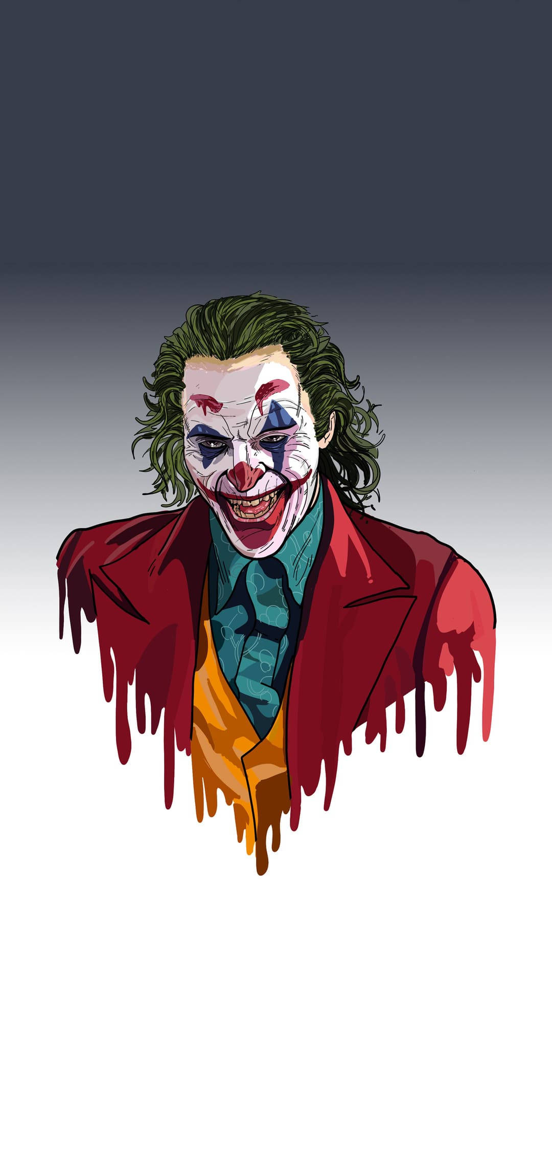 Joker iPhone Estetik Sanat Eseri Duvar Kağıdı