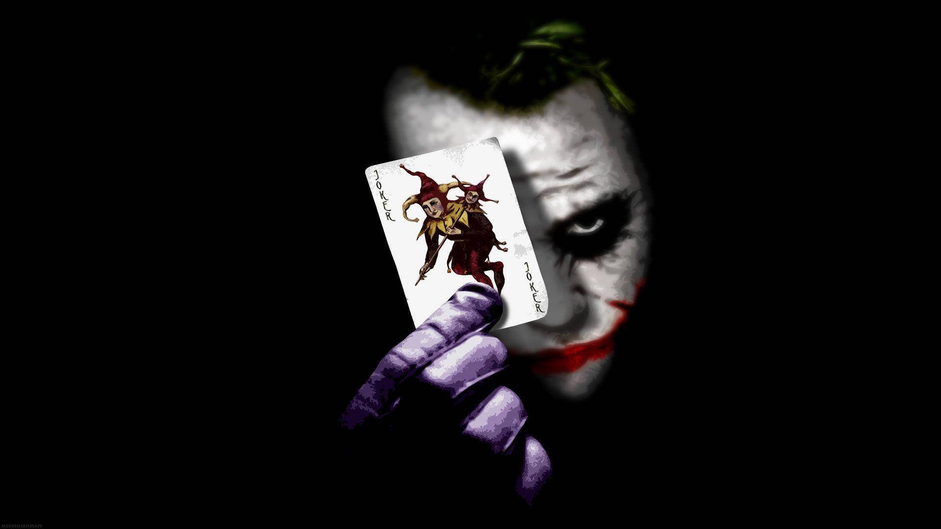 Joker Kart Tutuyor Duvar Kağıdı
