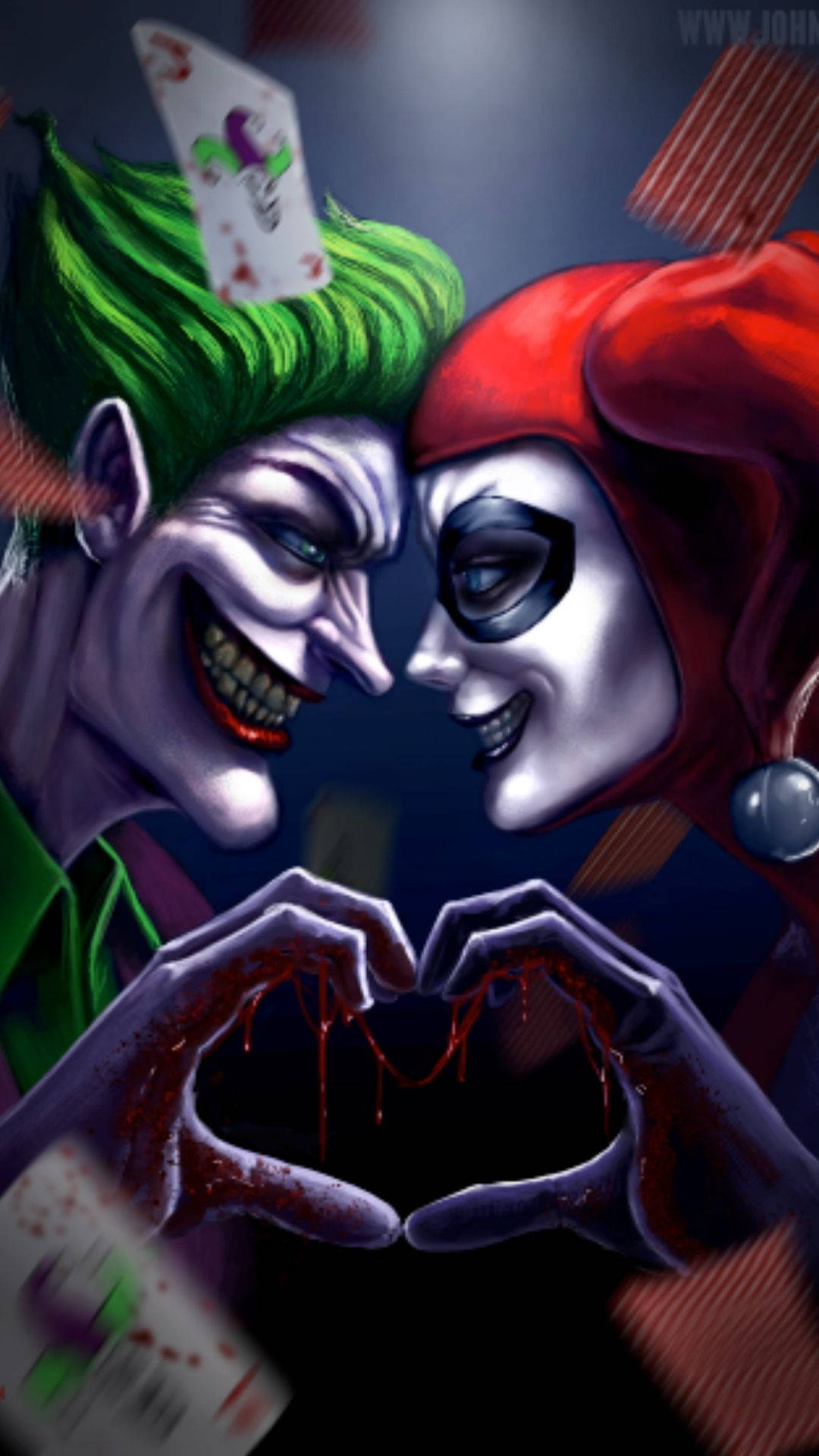 Joker ve Harley Quinn Duvar Kağıdı