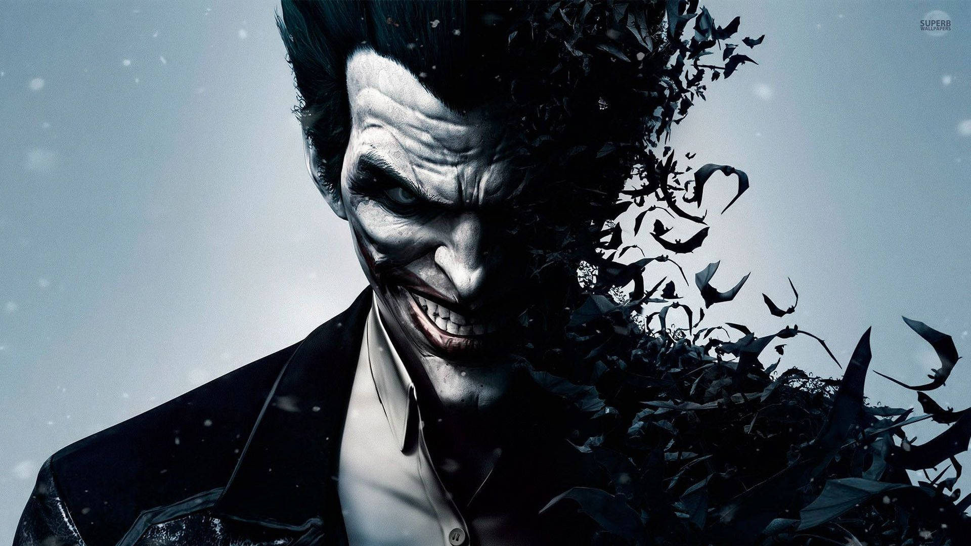 Joker Yarasa Sürüsüne Dönüşüyor Duvar Kağıdı