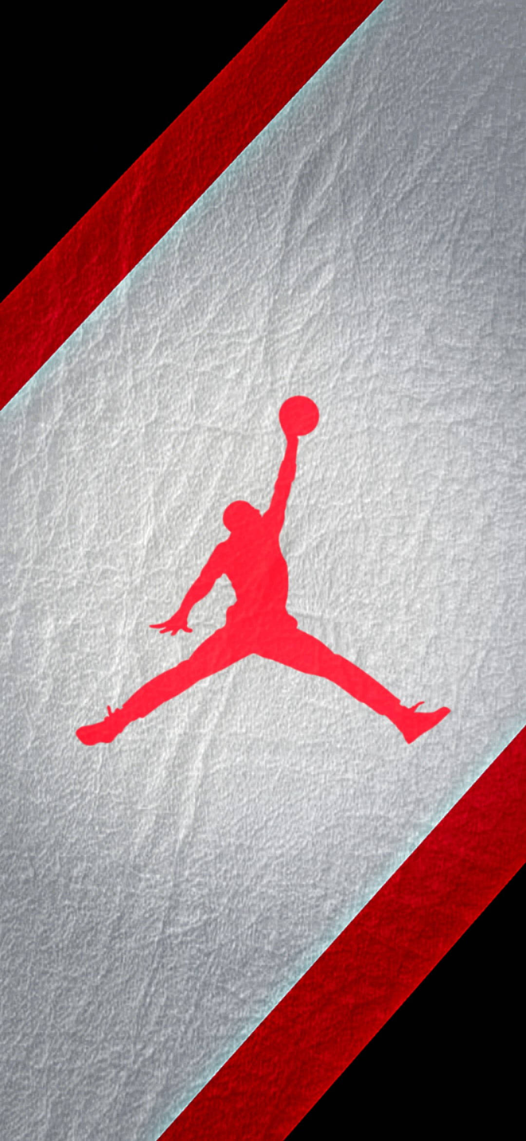 Jordan Logo Infrared Colorway Duvar Kağıdı