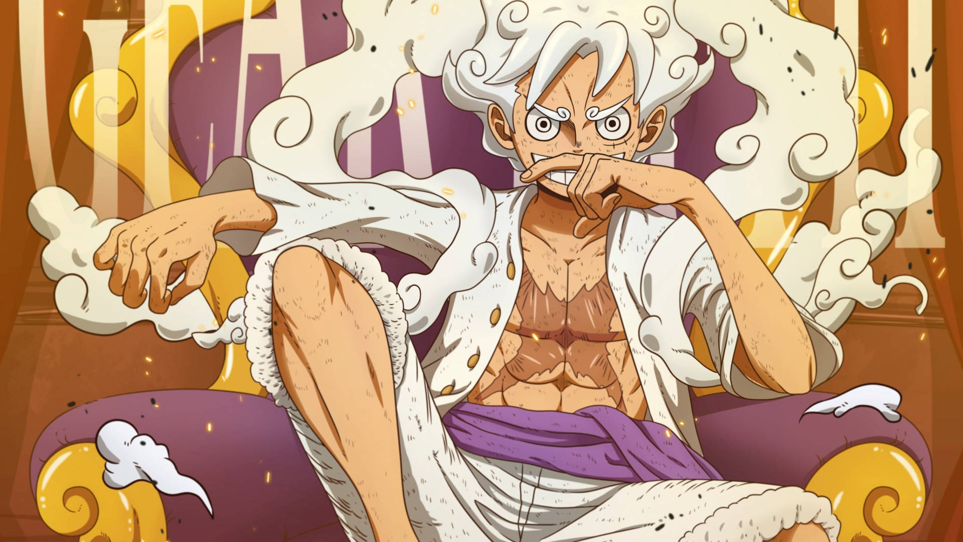 Joy Boy Luffy Havalı Duruş Duvar Kağıdı