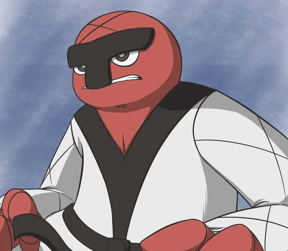 Judo Üniforması Giyen Throh Duvar Kağıdı