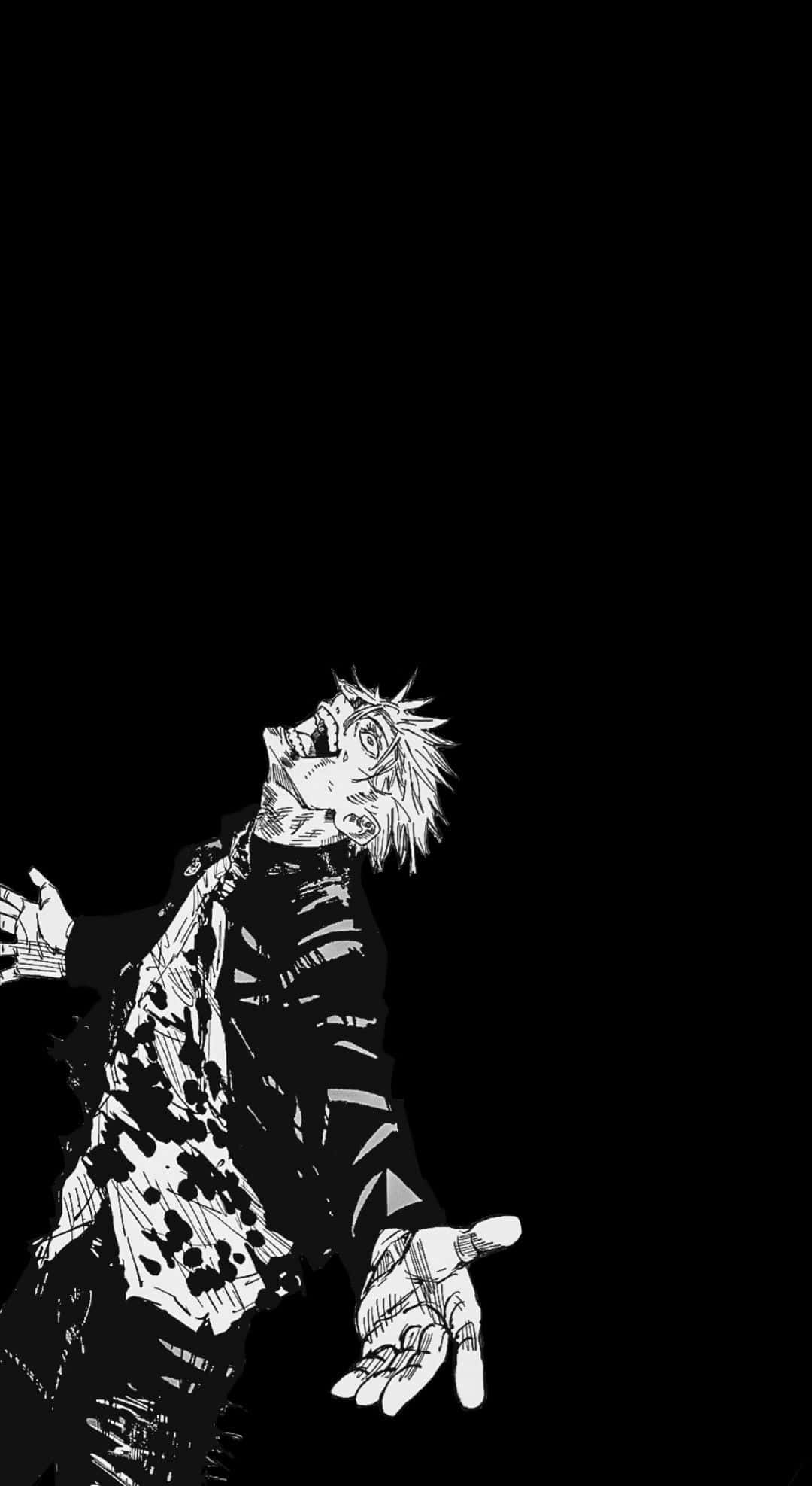 Jujutsu Kaisen Gojo Satoru Estetik Manga Duvar Kağıdı