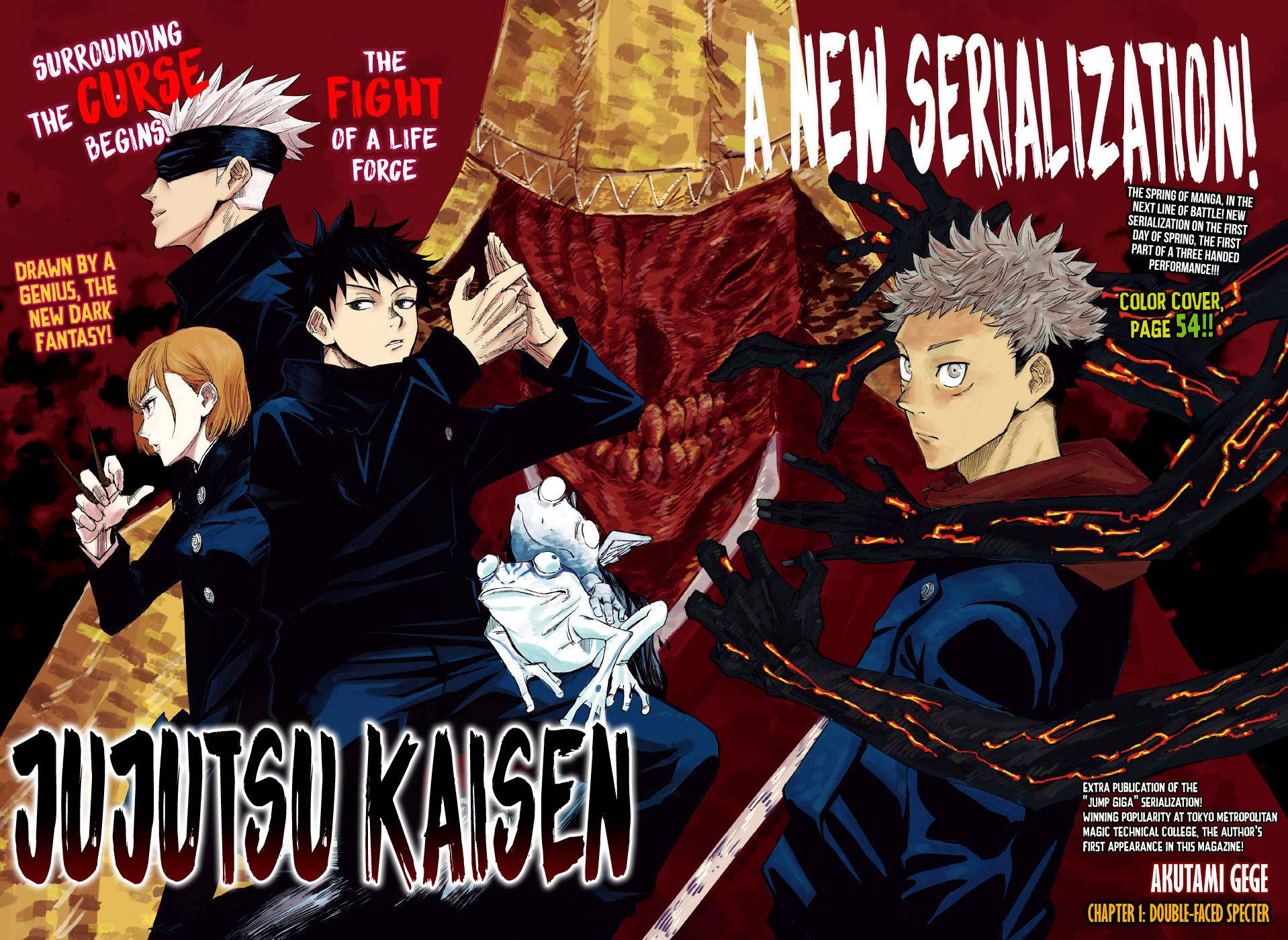 Jujutsu Kaisen ile Jujutsu'nun Gücünü Serbest Bırakın Duvar Kağıdı