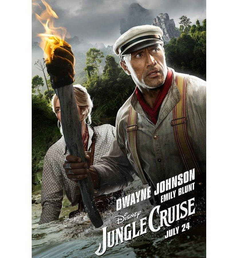 Jungle Cruise 2021 Film Posteri Duvar Kağıdı